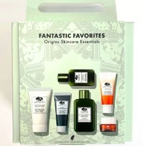 ORIGINS NWT 6 Piece GIFT BOX SKIN CARE ESSENTIALS